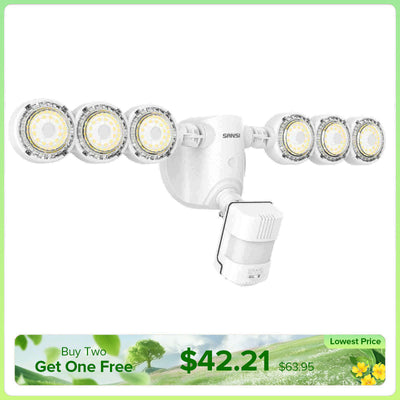 55W LED Security Light (Dusk to Dawn & Motion Sensor)(US ONLY)