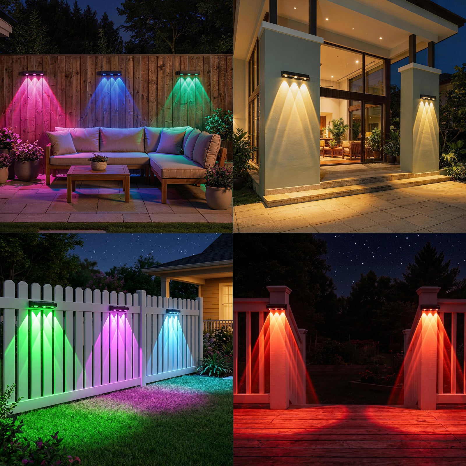 SANSI Solar Deck Lights for Outdoor(US ONLY)