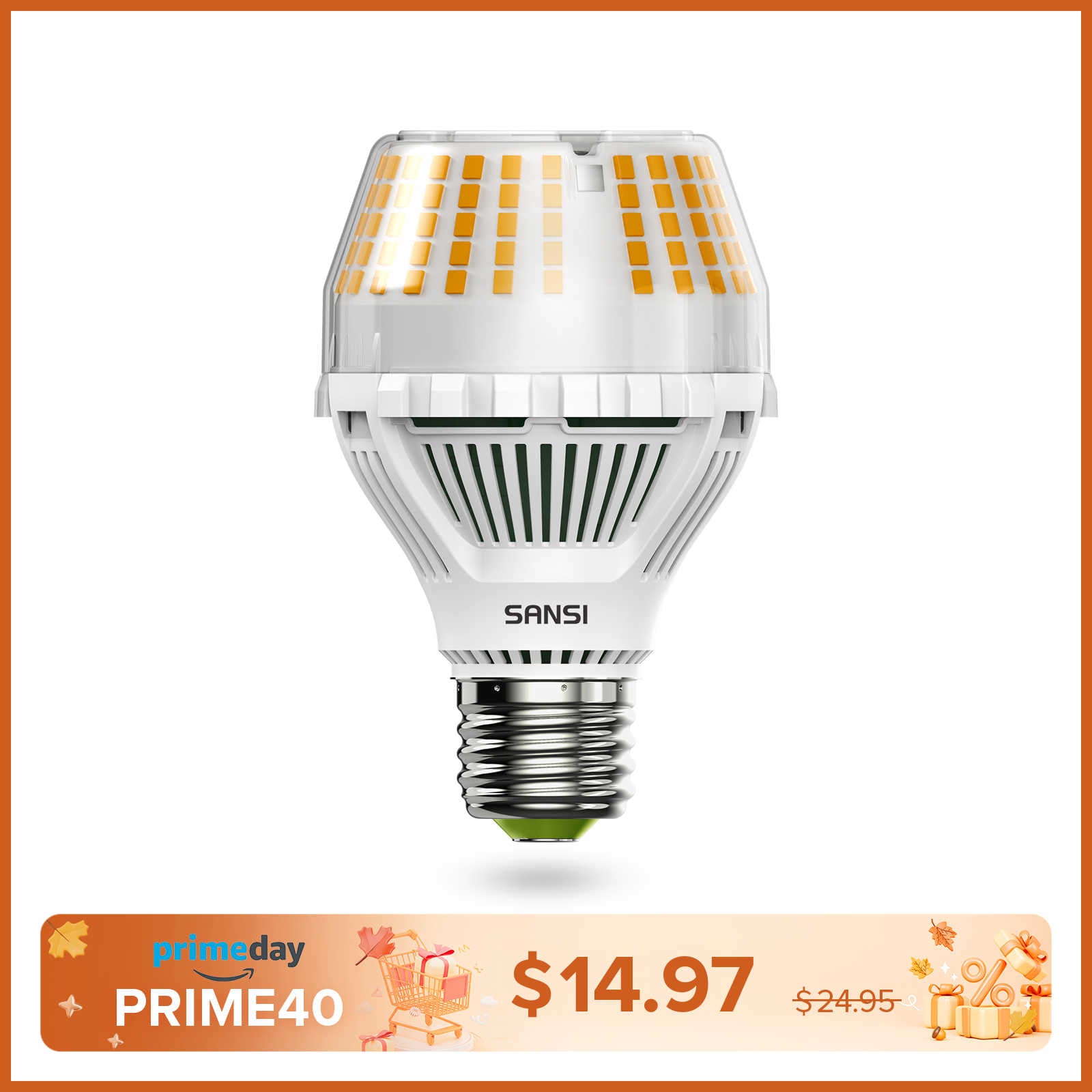 Upgraded Dimmable A19 17W LED 3000K/5000K Light Bulb(US/EU ONLY)