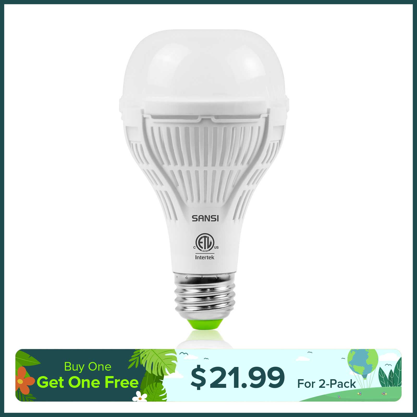 A21 15W LED Grow Light Bulb(EU/UK ONLY)