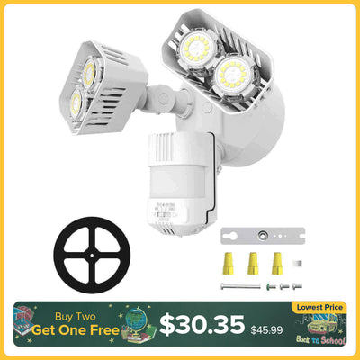 Upgraded 28W LED Security Light (Dusk to Dawn & Motion Sensor)(US ONLY)