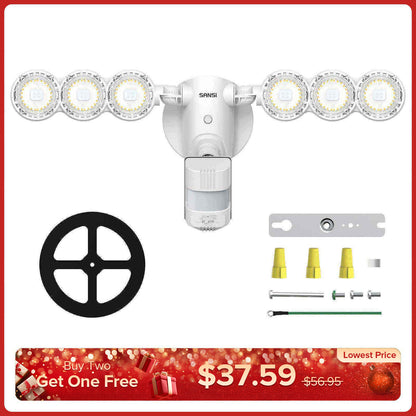 45-W-LED-Sicherheitslicht (Dämmerung bis Morgengrauen und Bewegungssensor)