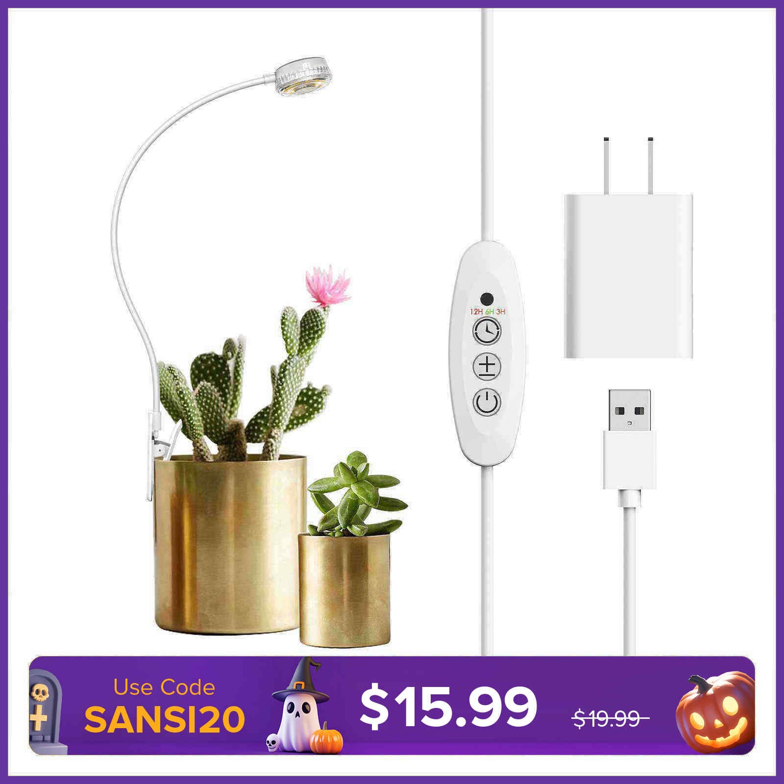 Pot Clip LED Grow Light