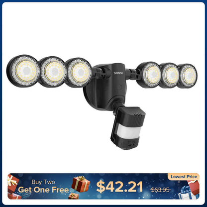 55W LED Security Light (Dusk to Dawn & Motion Sensor)(US ONLY)