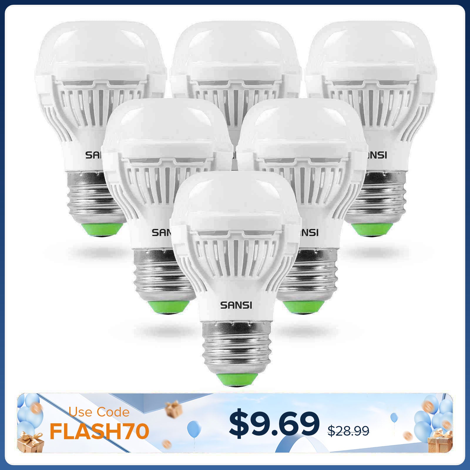 Ampoule LED A15 9W améliorée (US UNIQUEMENT)