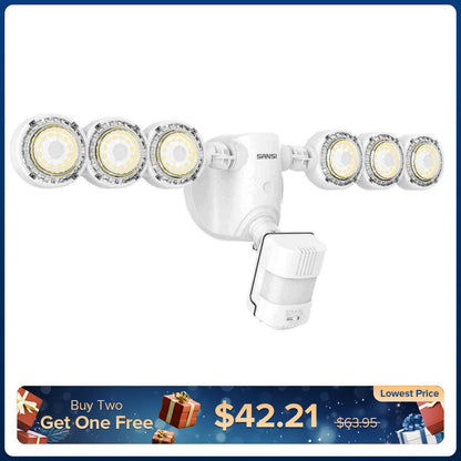 55W LED Security Light (Dusk to Dawn & Motion Sensor)(US ONLY)