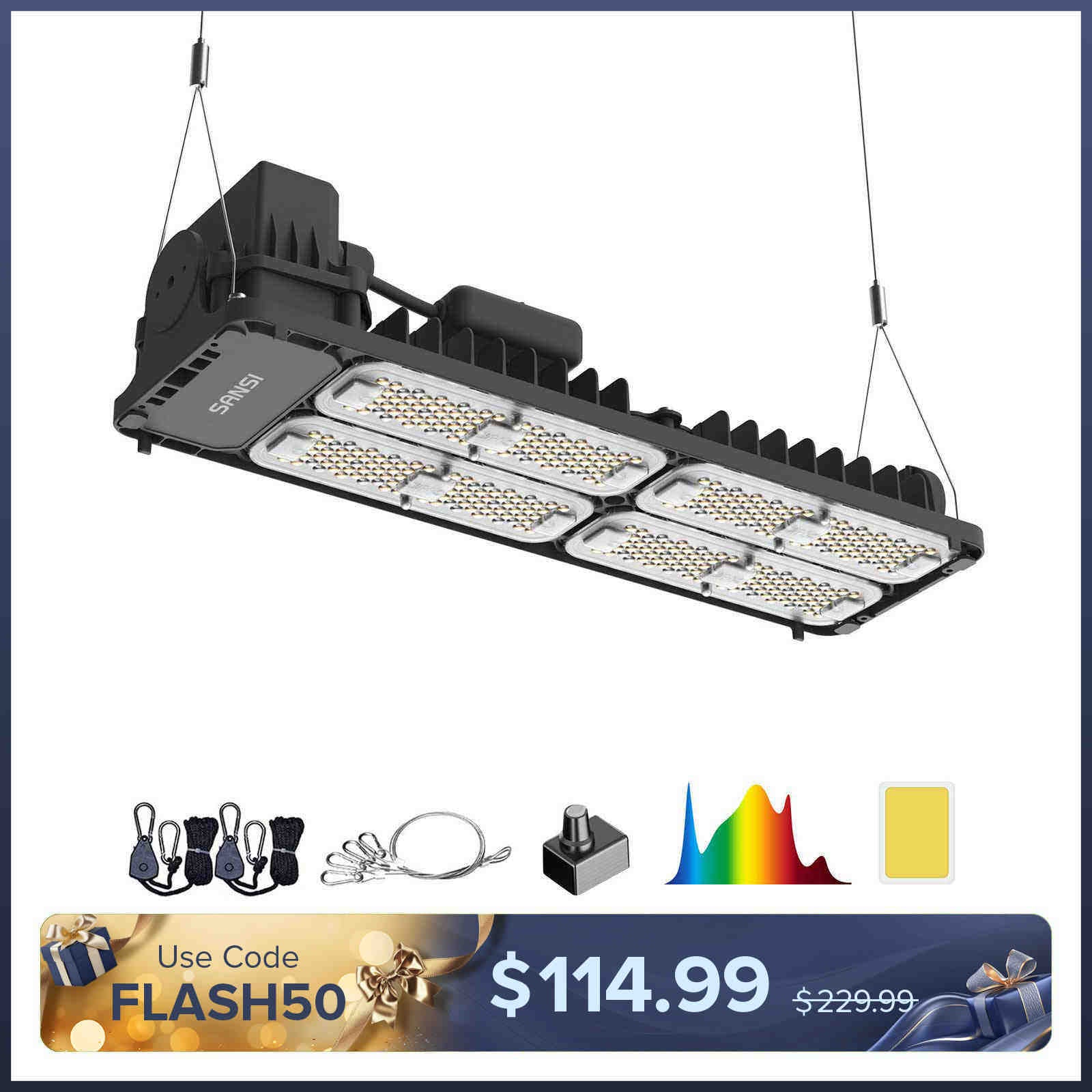 Dimmable 150W LED Grow Light (EU ONLY)