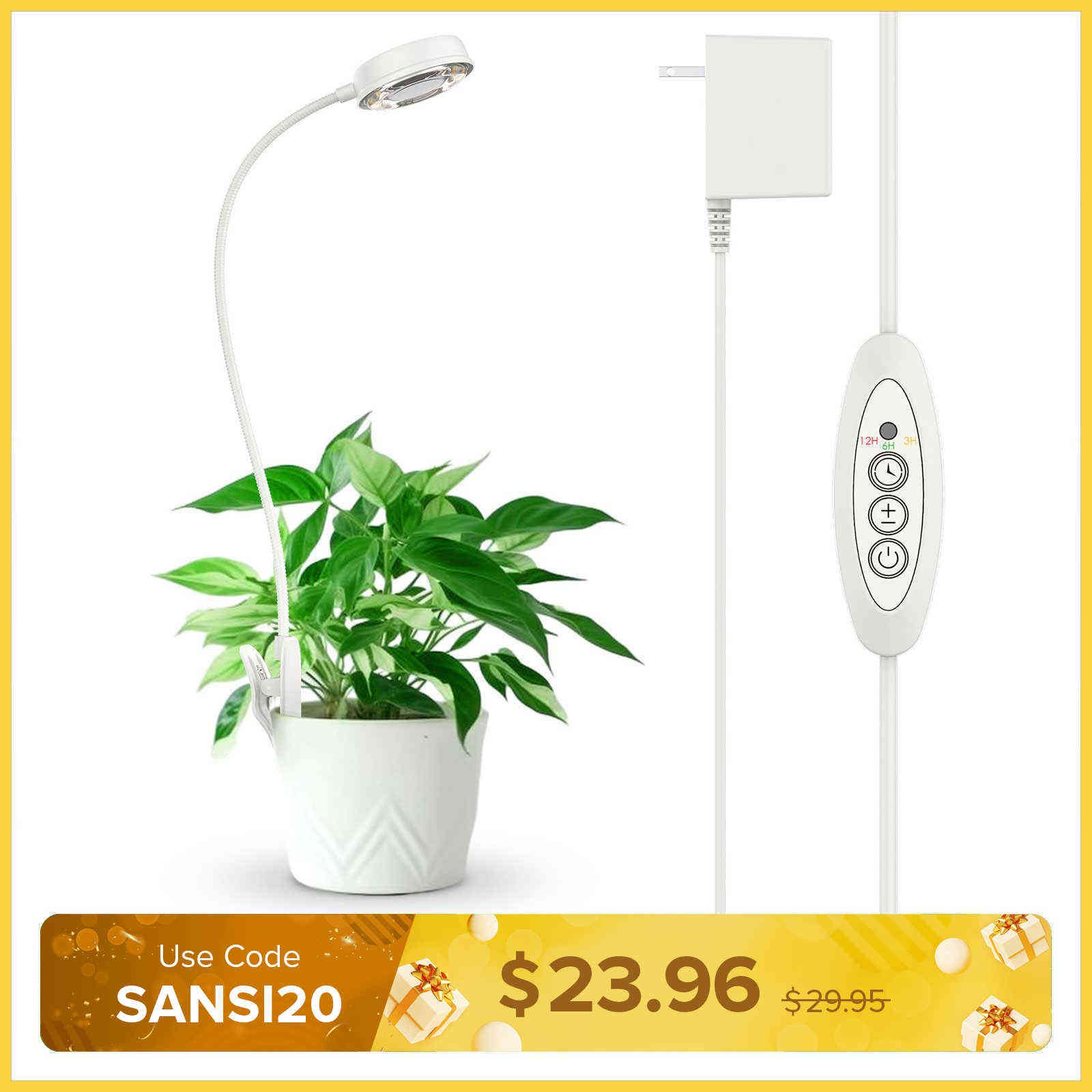 10W Pot Clip Led Grow Light