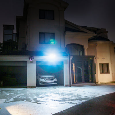 45 W LED-Sicherheitsleuchte (Dämmerung bis Morgengrauen &amp; Bewegungssensor) NUR EU/UK