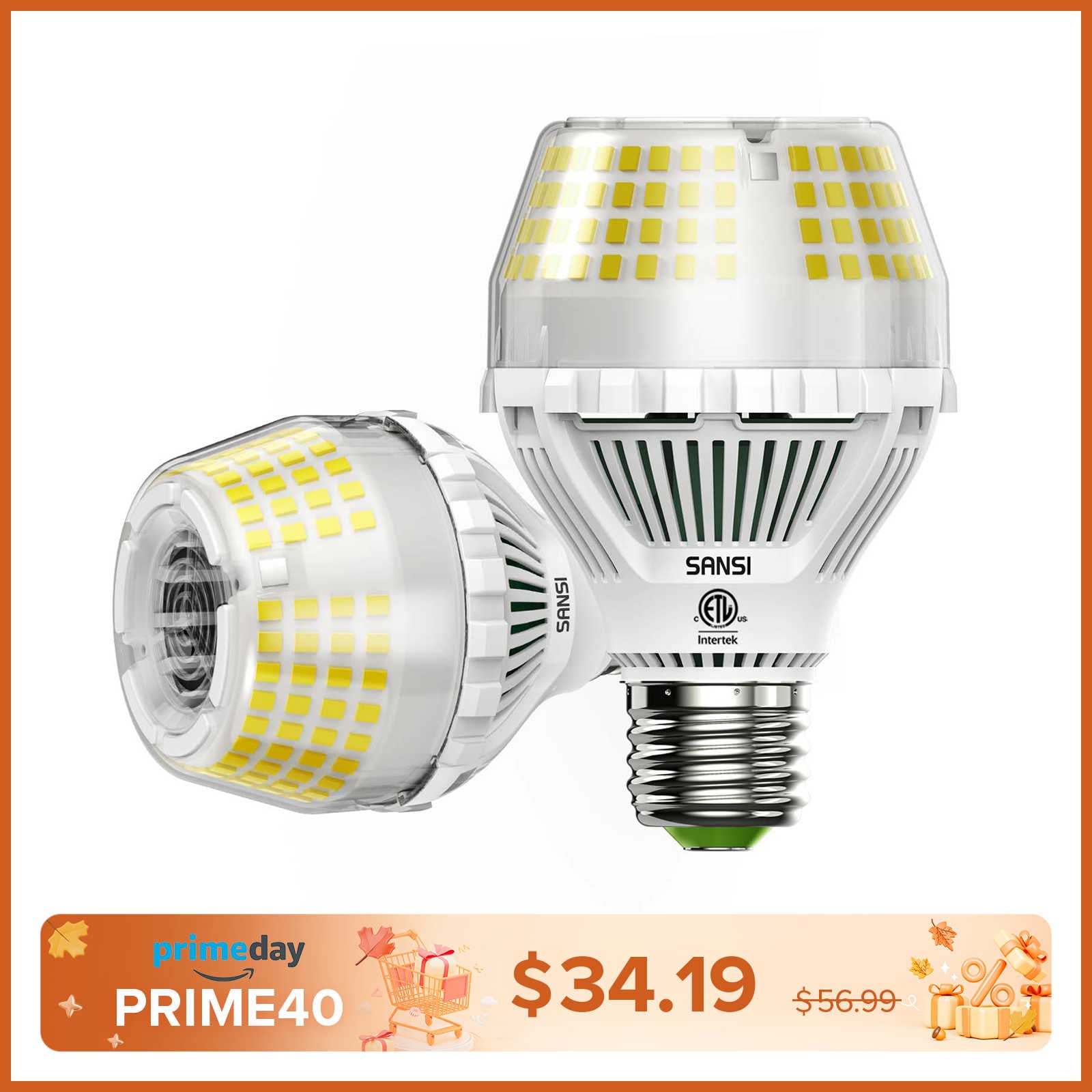 A19 35W 5000K LED Light Bulb