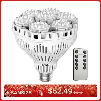 BR30 40W LED-Wachstumslampe mit Fernbedienung (NUR USA)
