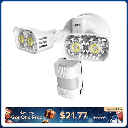 18W LED Security Light (Dusk to Dawn & Motion Sensor)