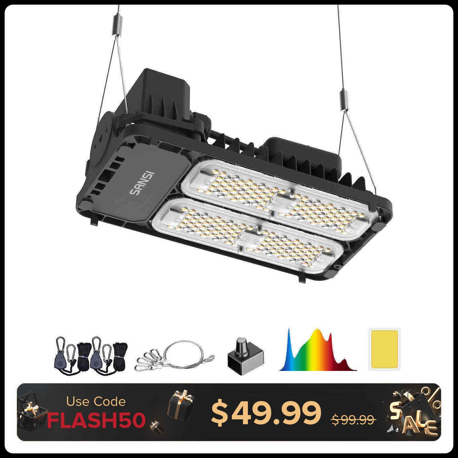 Dimmbares 100-W-LED-Wachstumslicht (NUR EU)