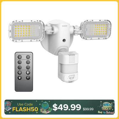 90W LED Security Light With Remote Control (Dusk to Dawn & Motion Sensor)(US/CA ONLY)