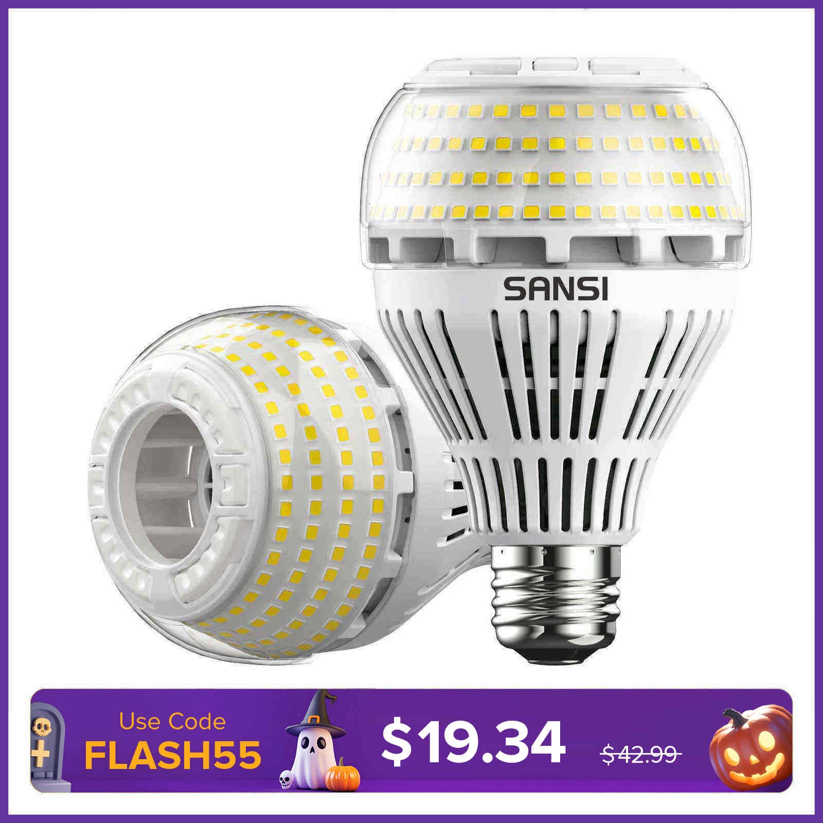 A21 22W LED 3000K/5000K Light Bulb