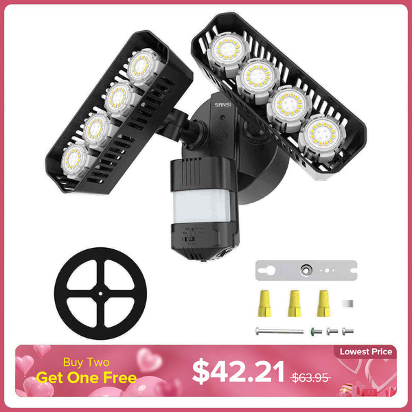 SANSI 54W LED Security Light - Ultra Bright & Energy Efficient