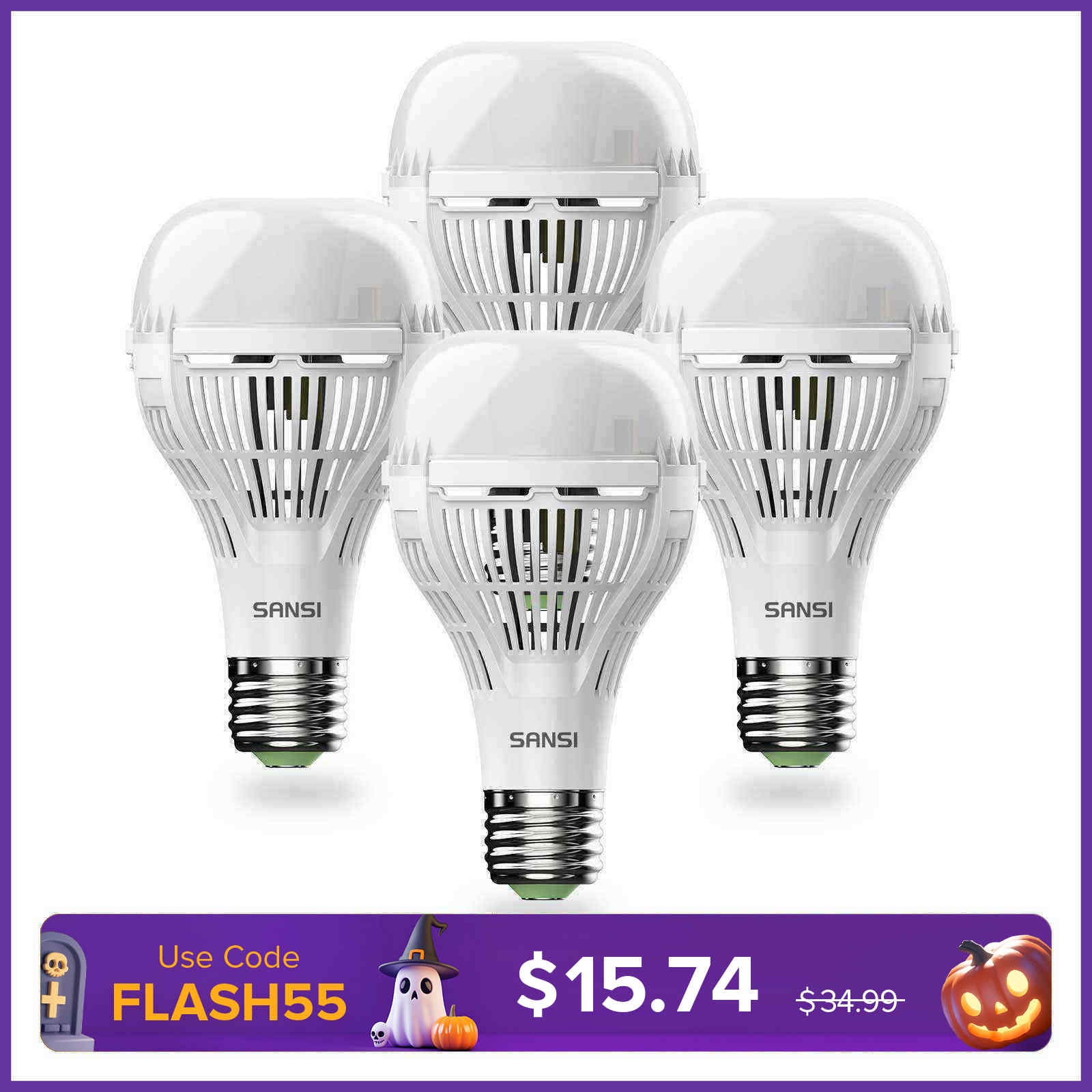 Upgraded A21 18W LED Light Bulb (US ONLY)