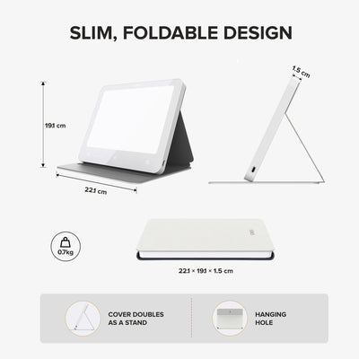 SANSI 14W LED Daylight Panel Therapy Lamp for Desktop