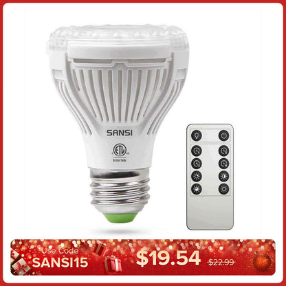 PAR20 5W LED-Wachstumslampe mit Fernbedienung (NUR USA)