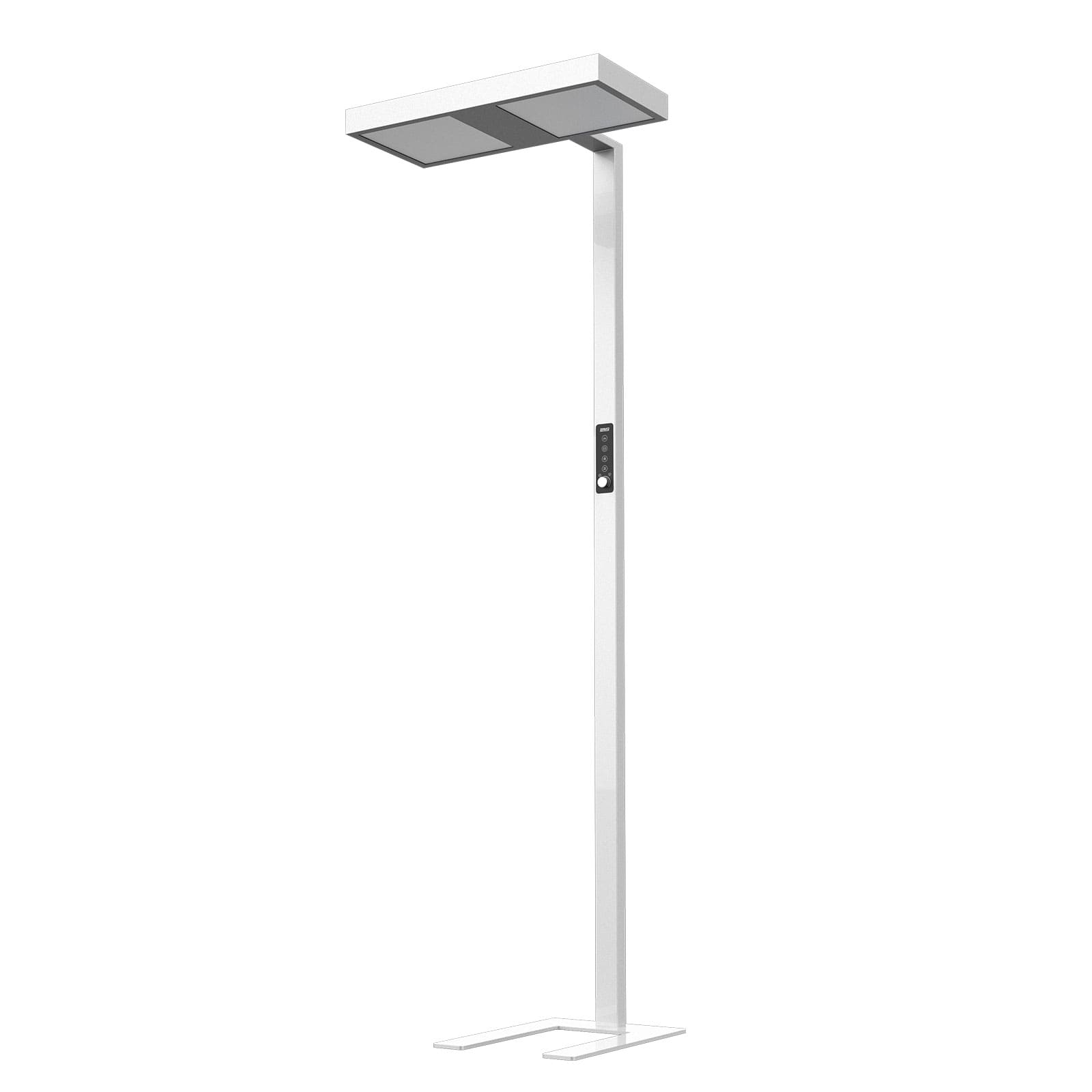 SANSI 82" Tall 150W LED Floor Lamp Modern, 4000K Natural Daylight, 14000LM Dimmable Bright Reading Work Light, Upgraded Reflective Patented Eye Caring Study Lamp for Studio Office Living Room Bedroom