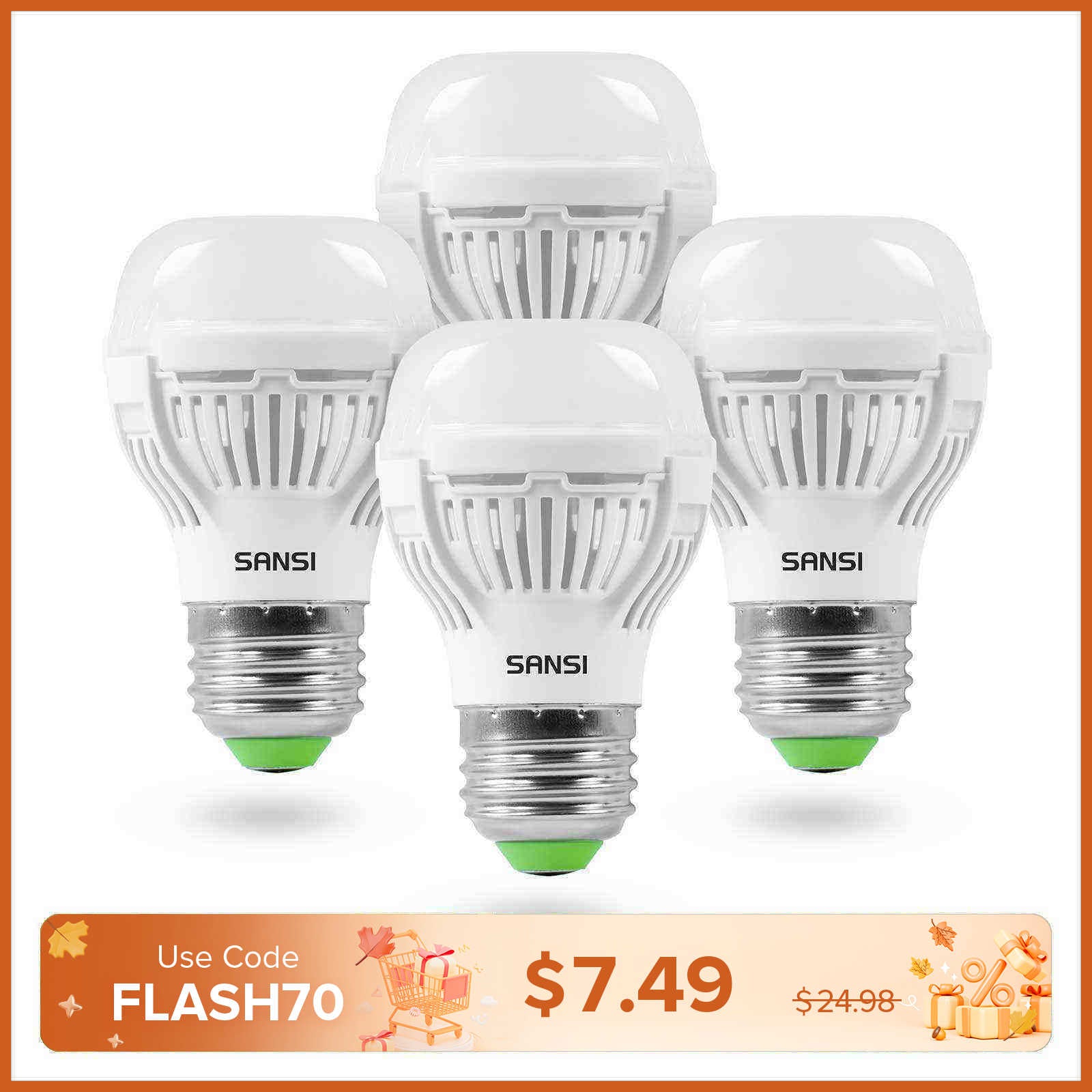 Upgraded A15 9W LED 2700K/3000K/4000K/5000K Light Bulb (US ONLY)