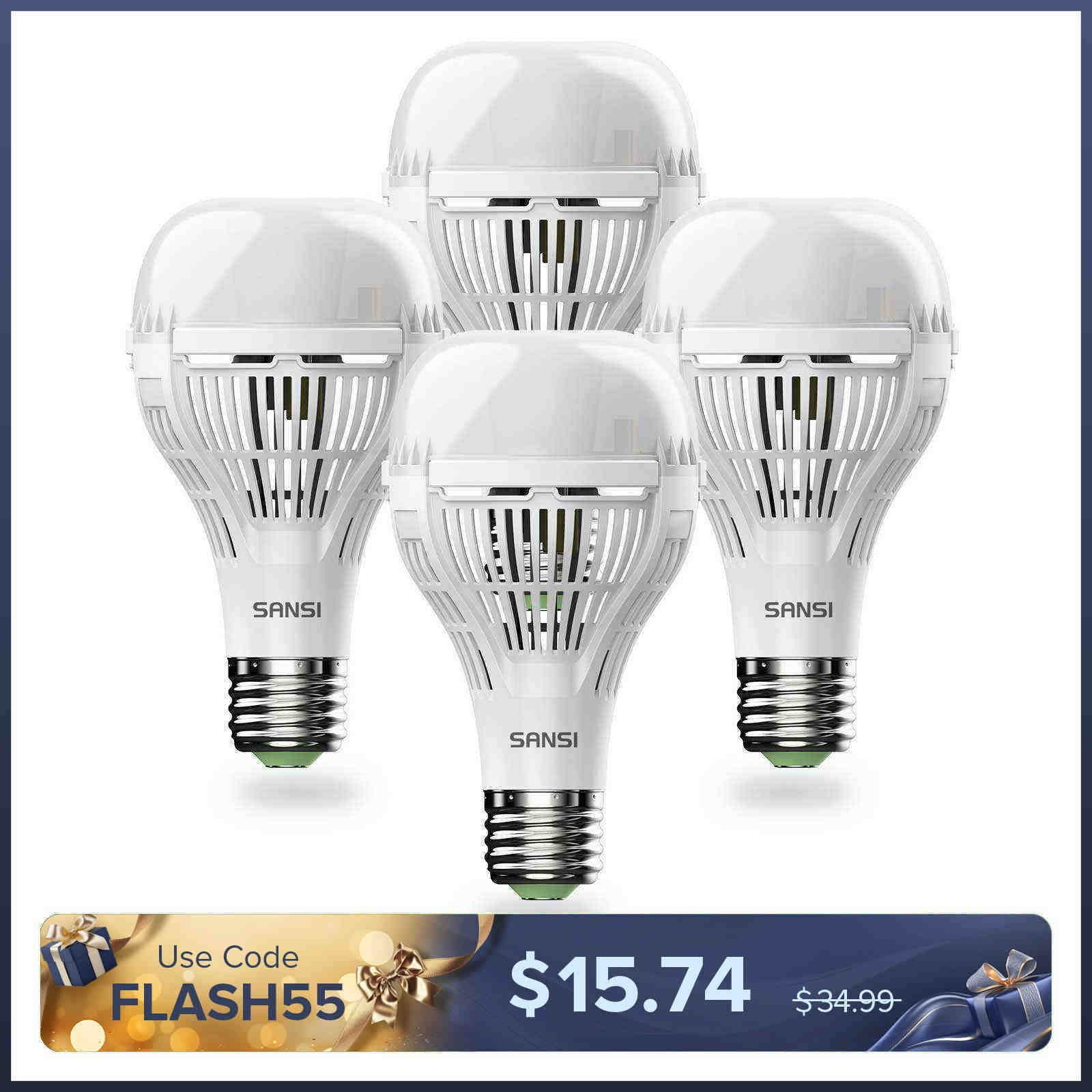 Upgraded A21 18W LED Light Bulb (US ONLY)