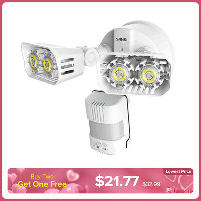 18W LED Security Light (Dusk to Dawn & Motion Sensor)