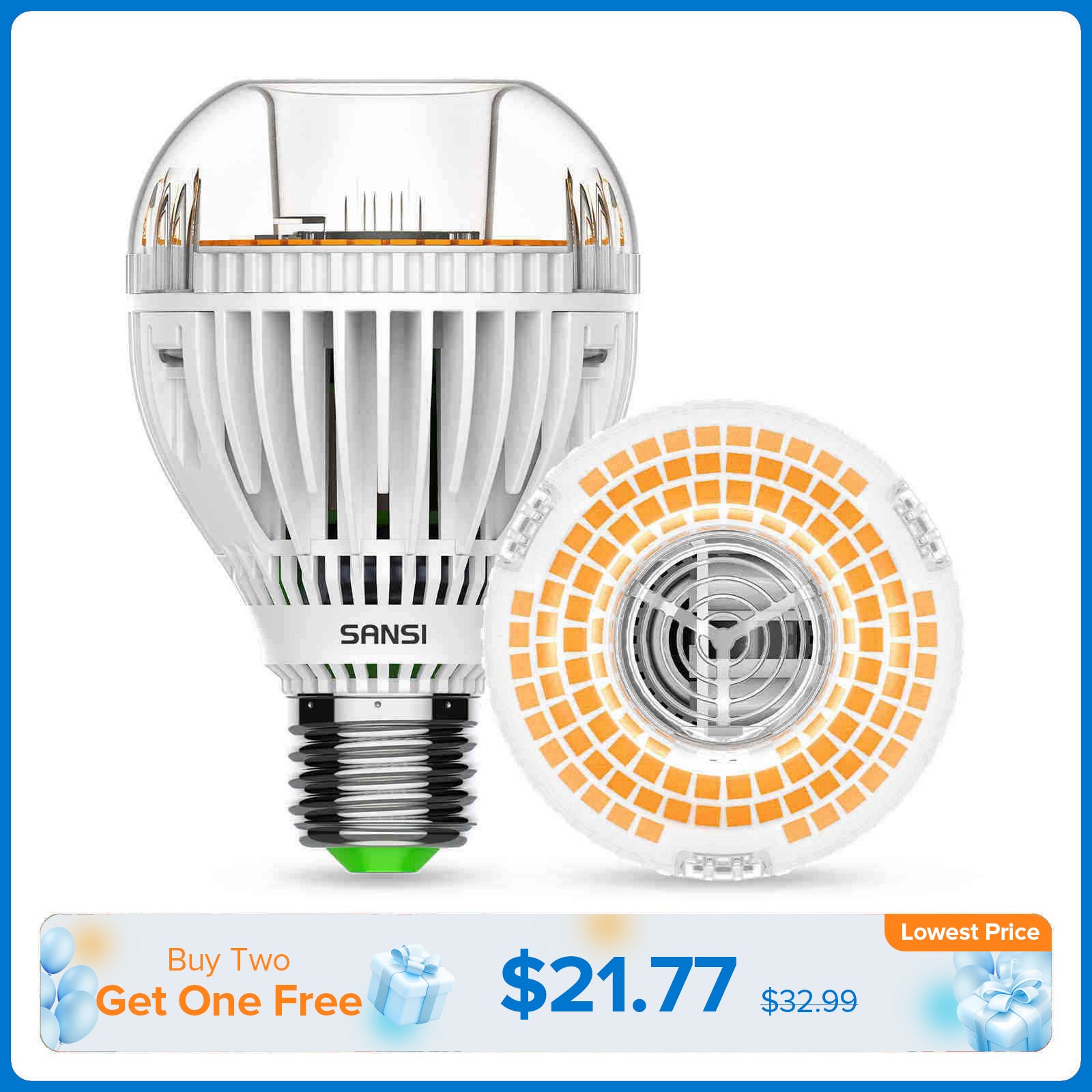 A19 30W LED 3000K/5000K Light Bulb (US/CA ONLY)