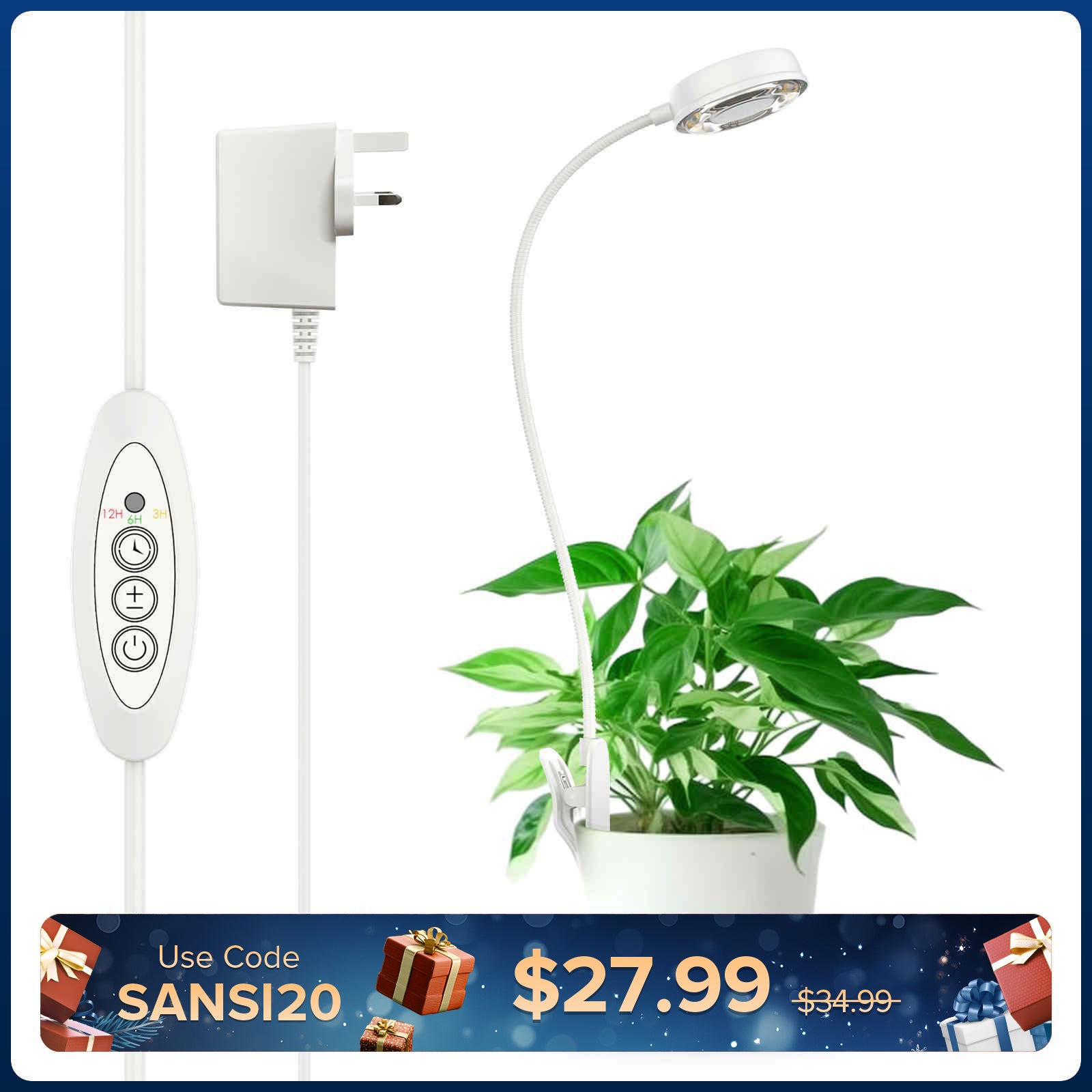 10W Topfclip-LED-Wachstumslicht