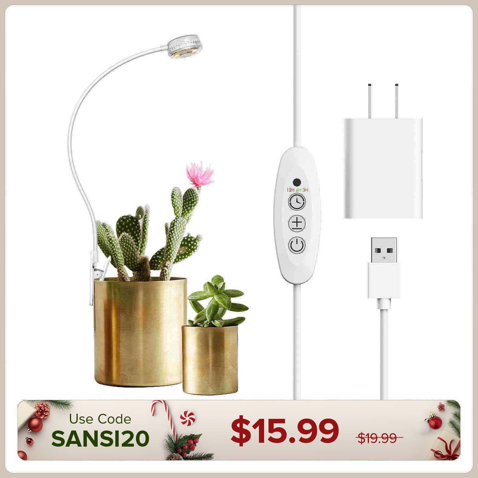 Pot Clip LED Grow Light