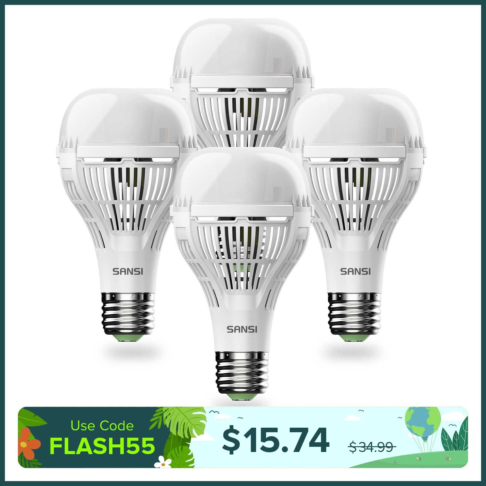 Verbesserte A21 18W LED-Glühbirne (NUR USA)