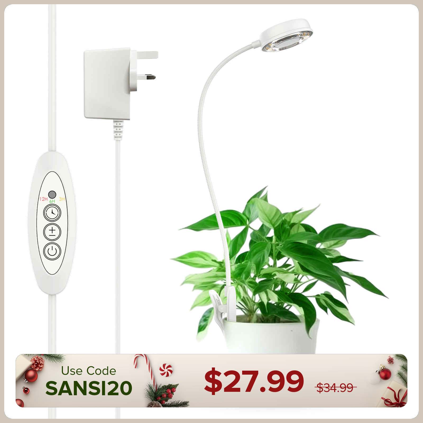 10W Pot Clip Led Grow Light