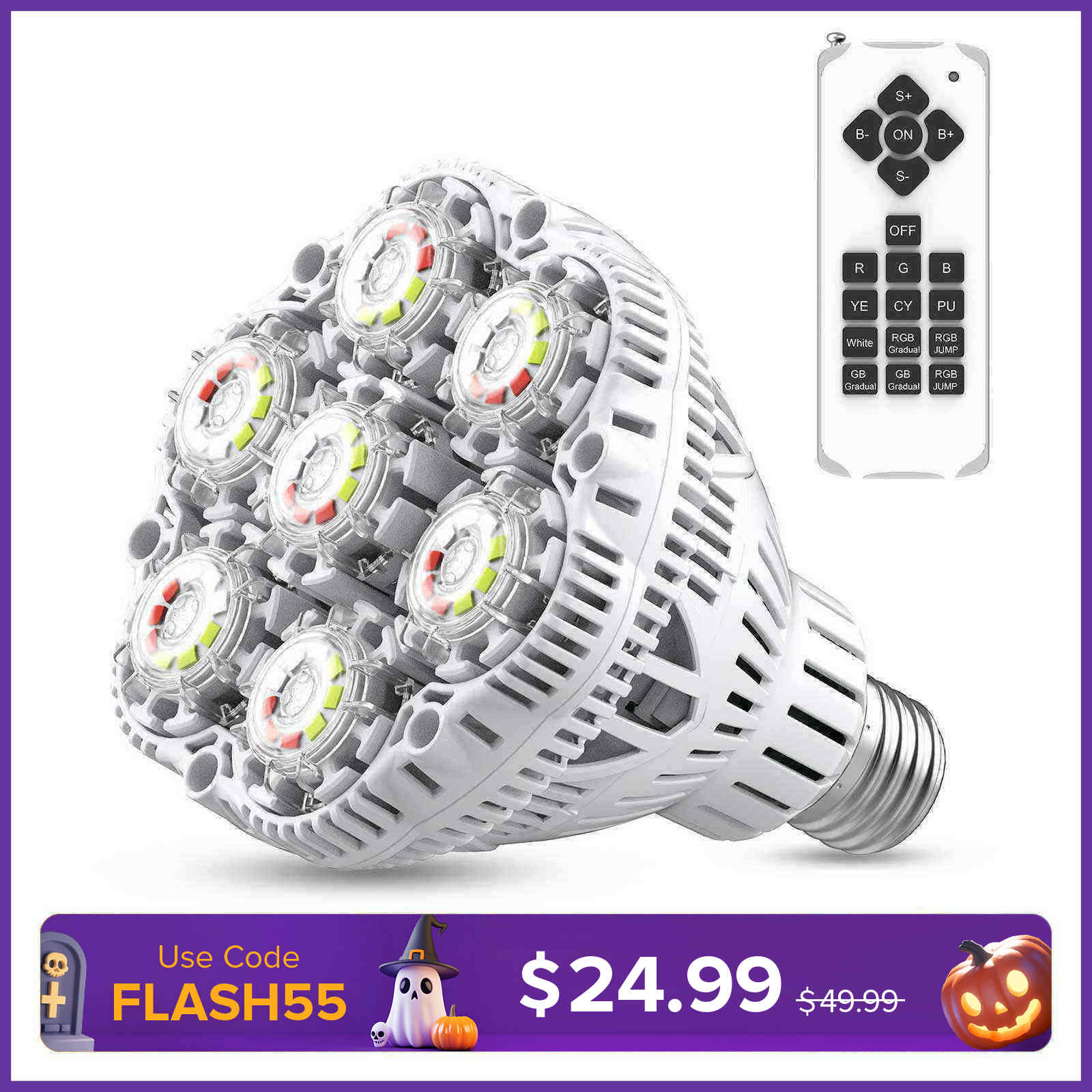 BR30 30W LED RGB Pool Light Bulb (US ONLY)