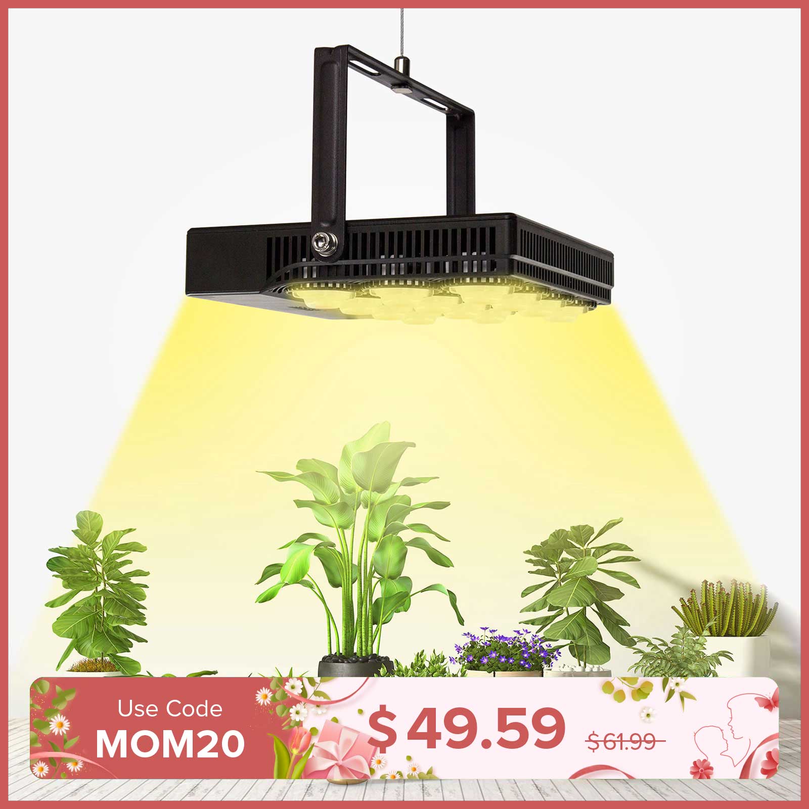 45 W LED-Wachstumslicht (NUR EU/UK) 