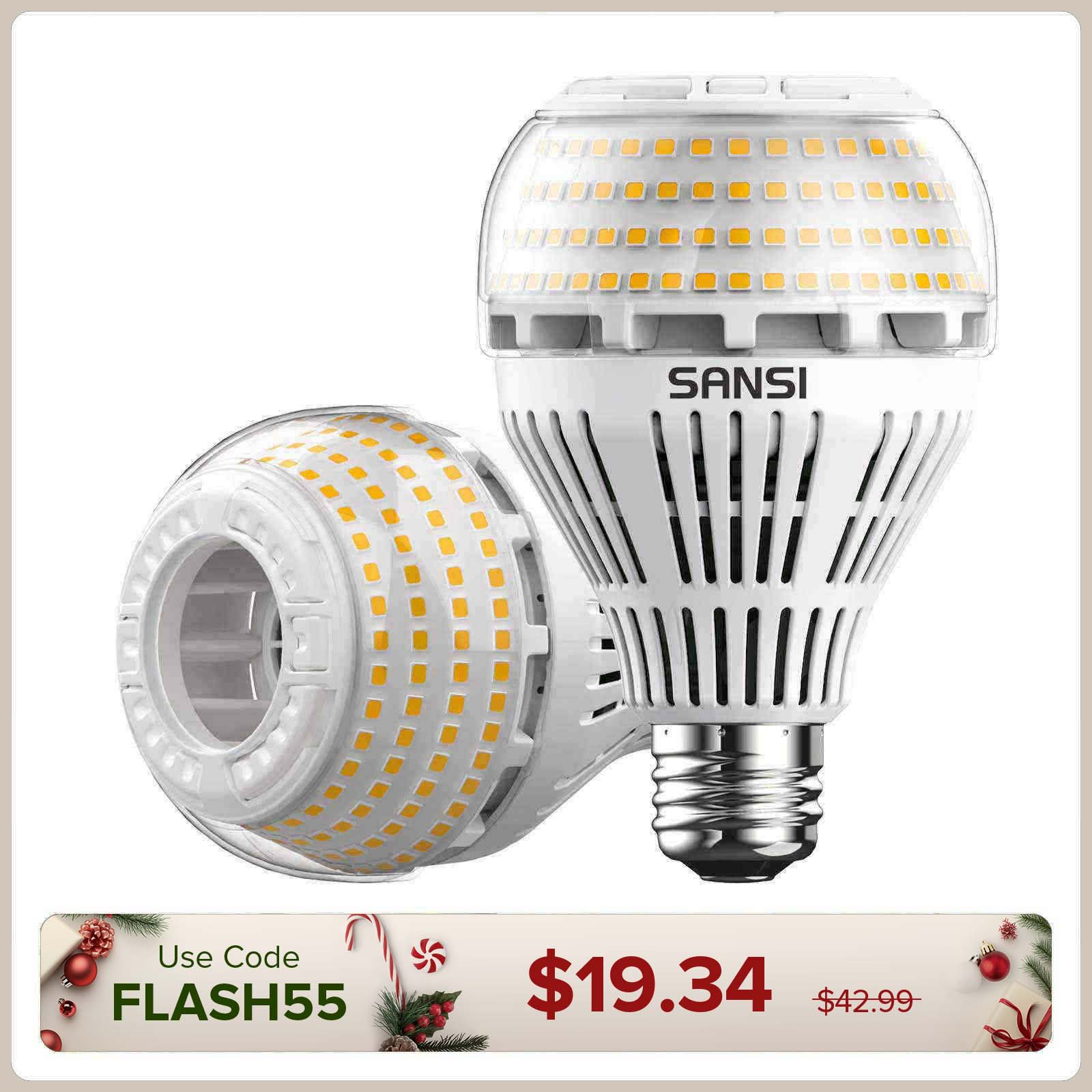 A21 22W LED 3000K/5000K Light Bulb