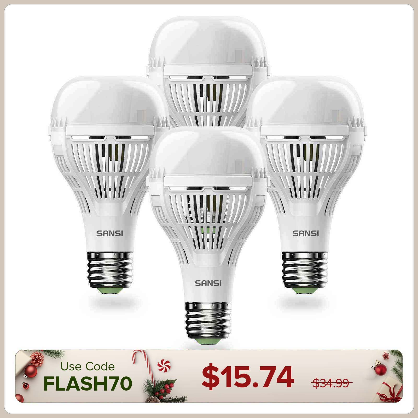 Upgraded A21 18W LED Light Bulb (US ONLY)