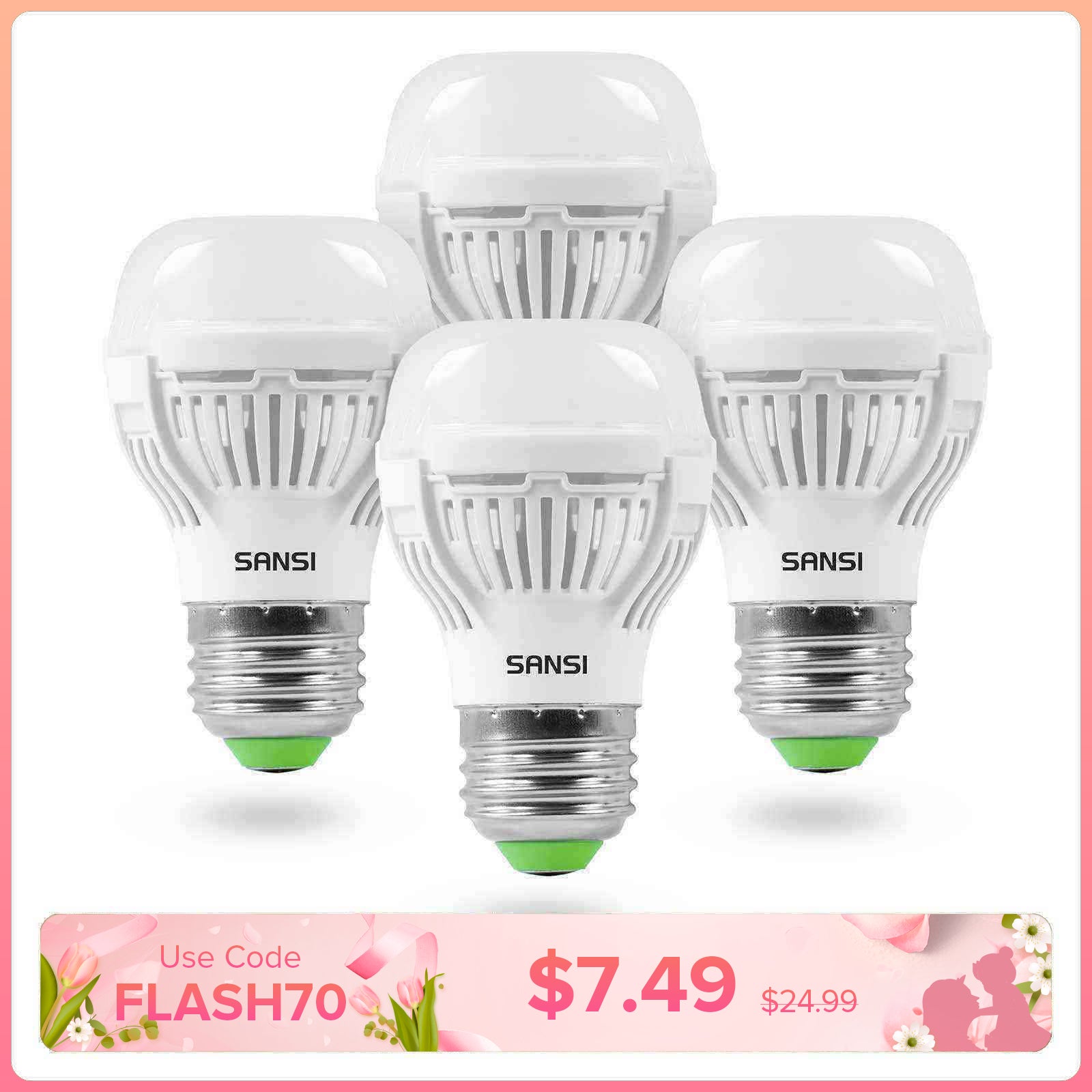 Upgraded A15 9W LED Light Bulb (US ONLY)