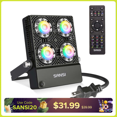 30W RGB LED Flood Light (US ONLY)