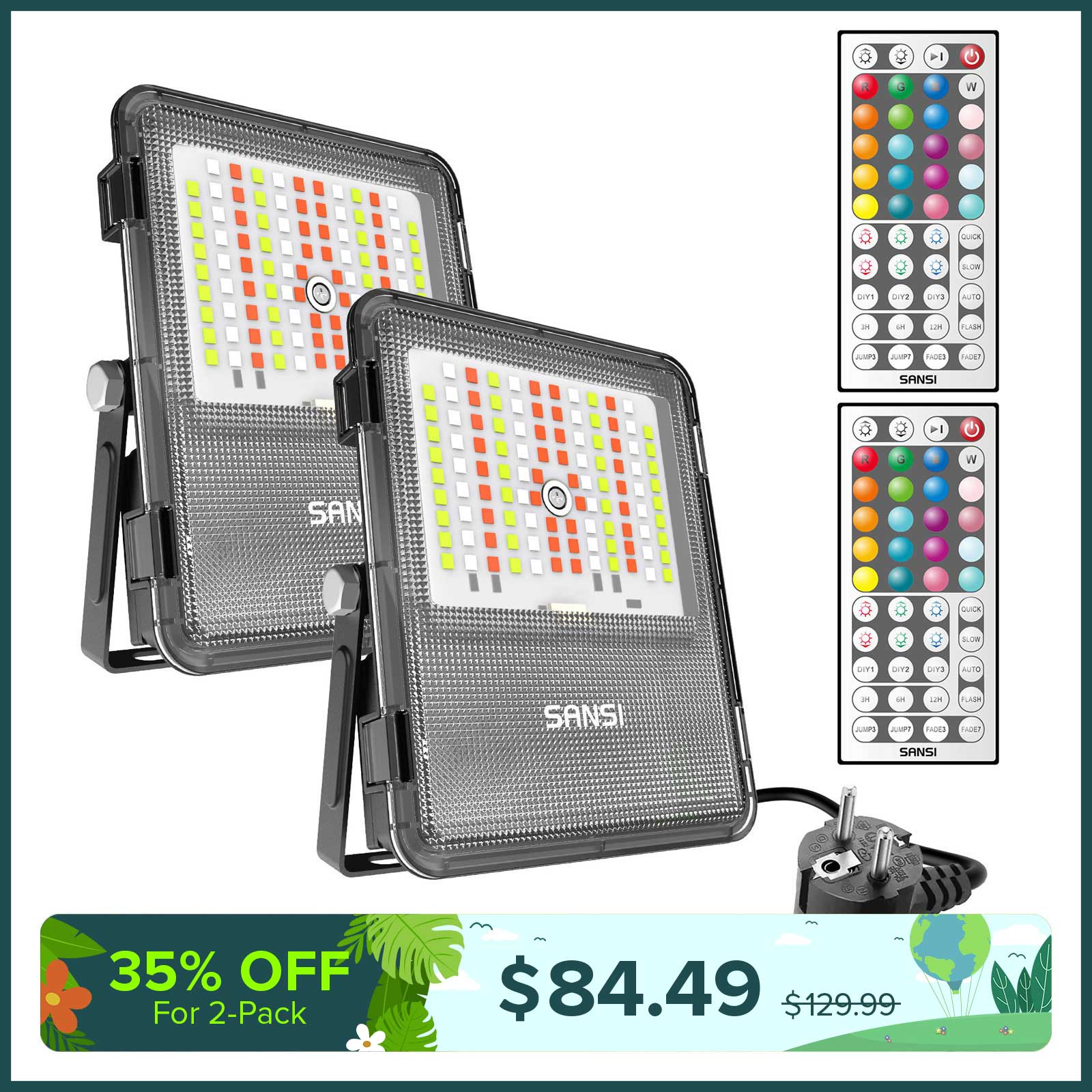20 W RGB-LED-Flutlicht (NUR EU)