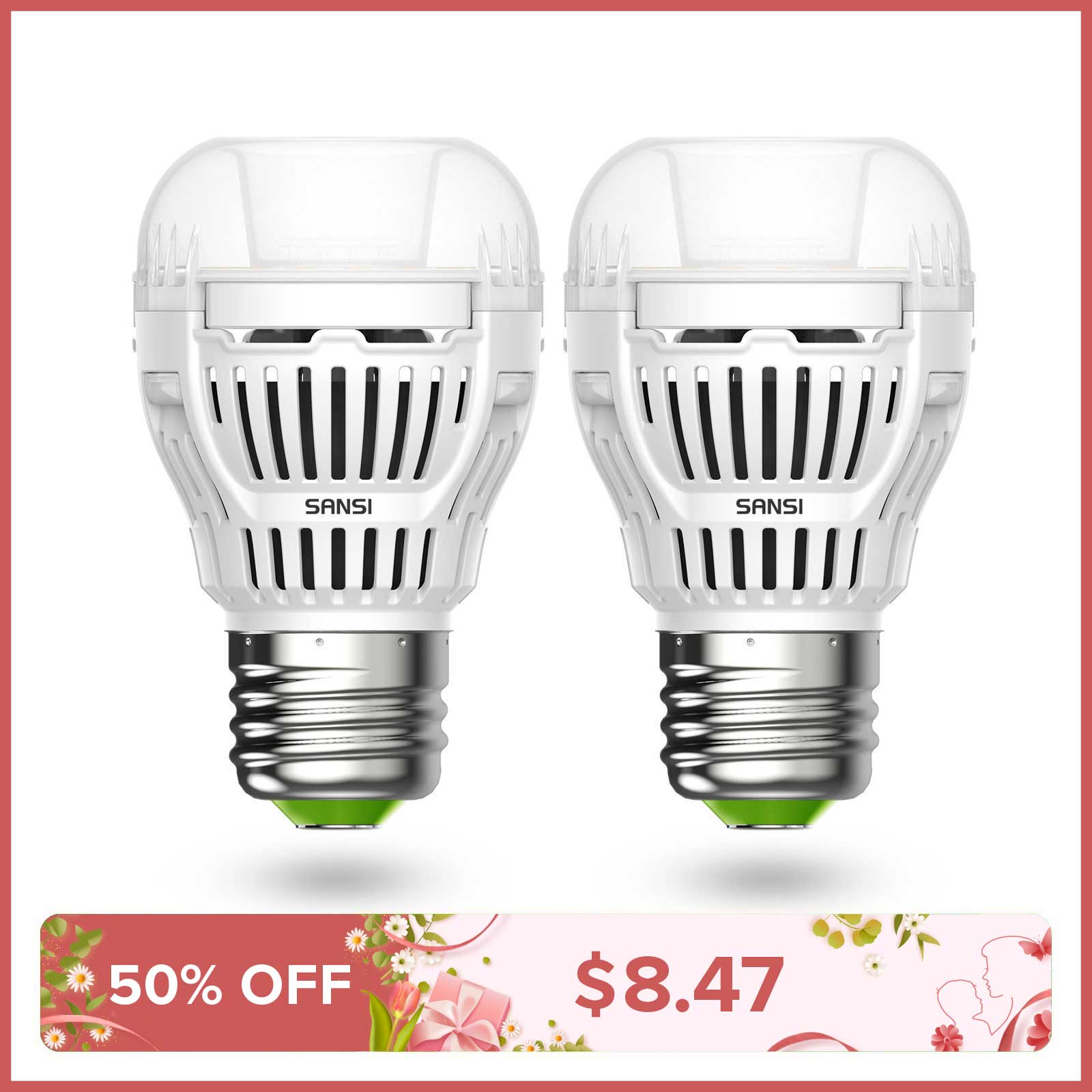 A15 8W LED Dusk to Dawn Light Bulb(US/CA ONLY)