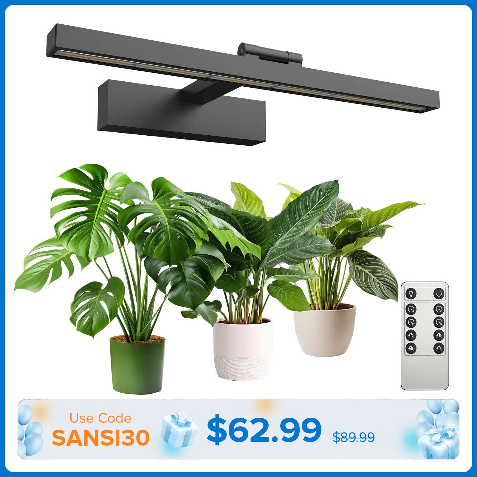 SANSI 35W Wall Mounted LED Grow Light