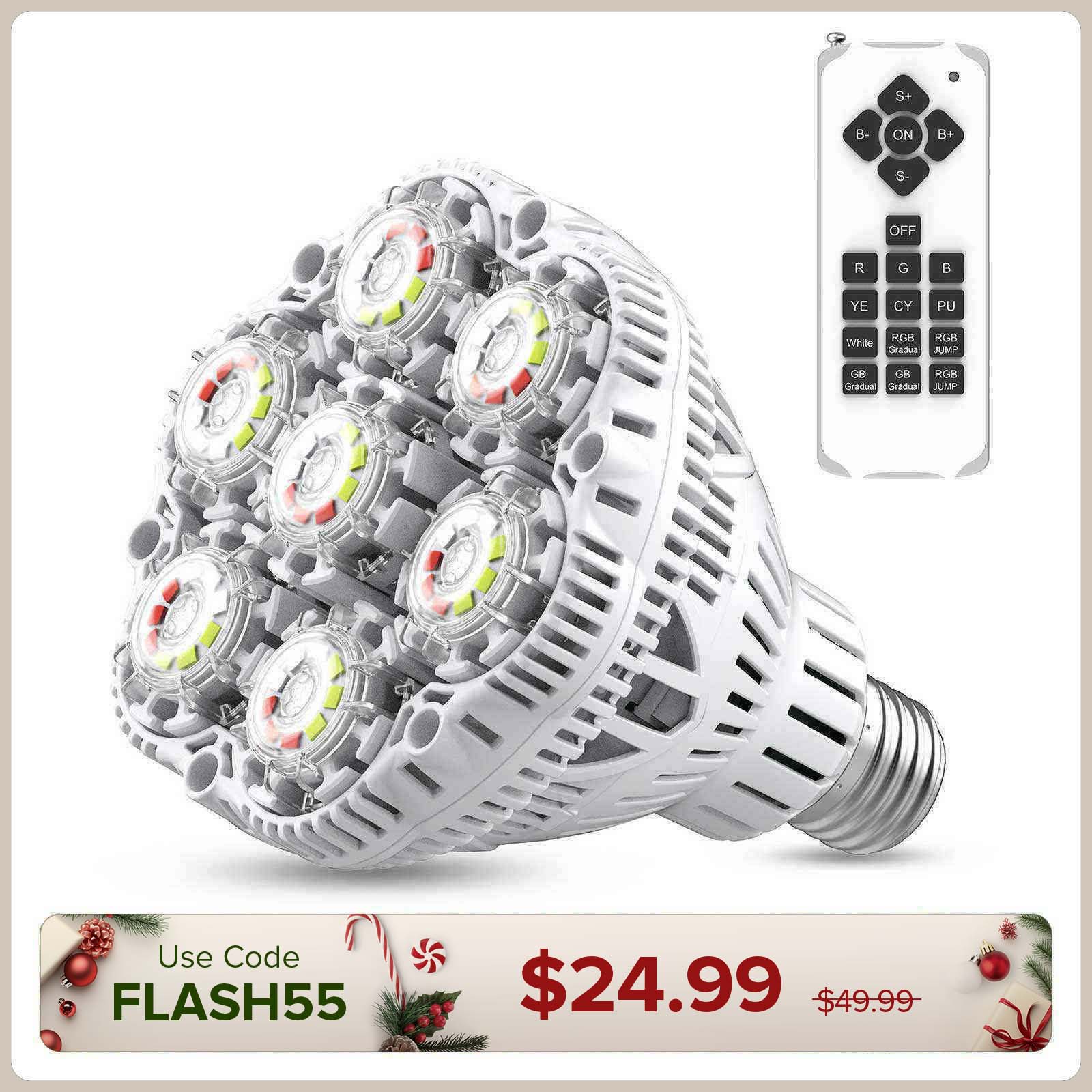 BR30 30W LED RGB Pool Light Bulb (US ONLY)