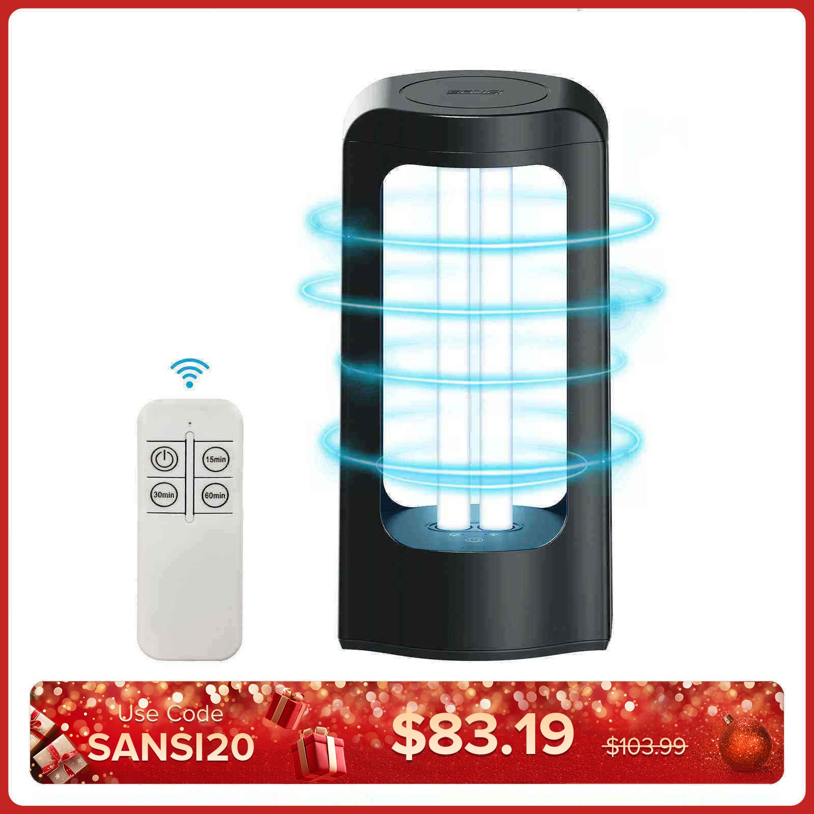 42-W-UV-Licht-Desinfektionsmittel mit Fernbedienung (NUR USA)