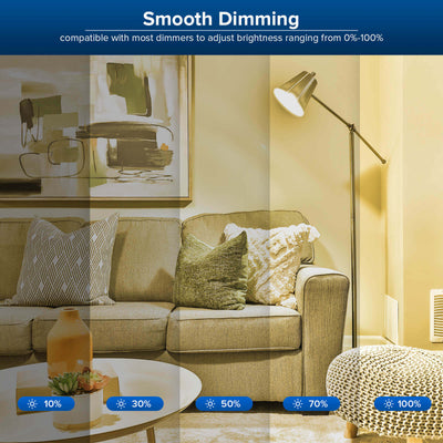 SANSI Dimmable A21 27W LED 3000K/5000K Light Bulb (US/CA ONLY)