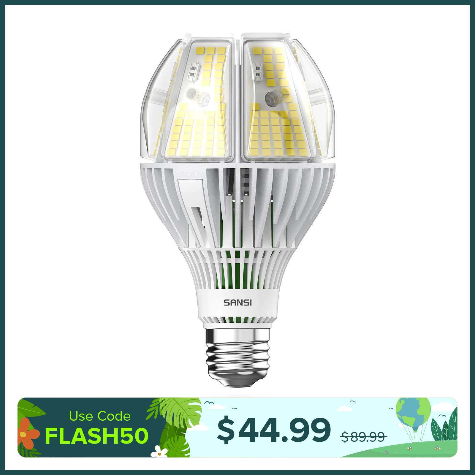 A21 65 W LED 5000 K Glühbirne (NUR USA) 