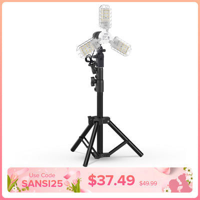 30W Adjustable Panel LED Work Light with Stand (US ONLY)