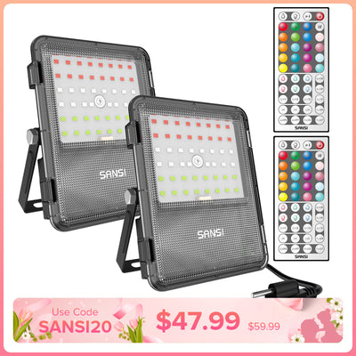 80W RGB LED Flood Light (US ONLY)