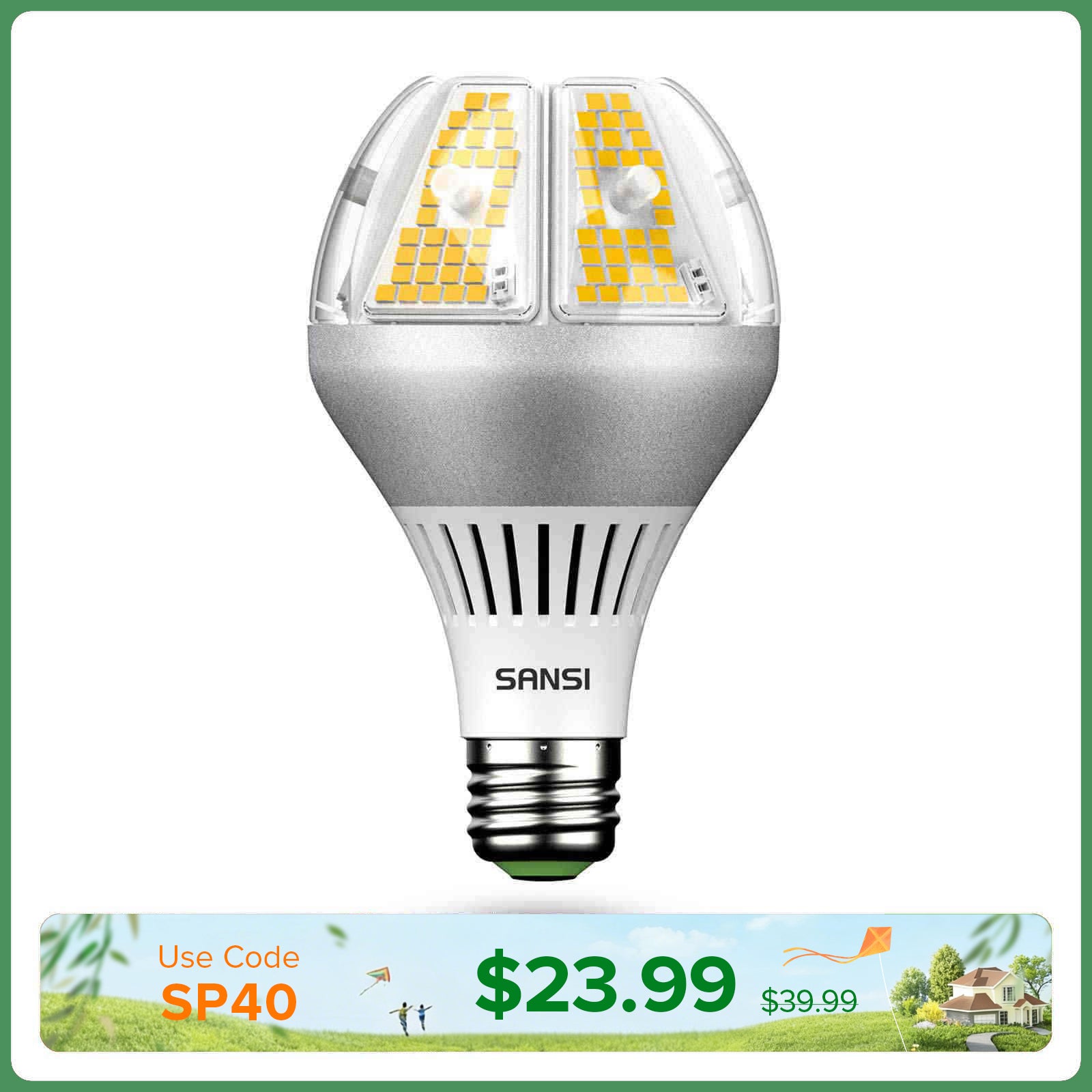 A21 35W LED Light Bulb 5000K (US ONLY)