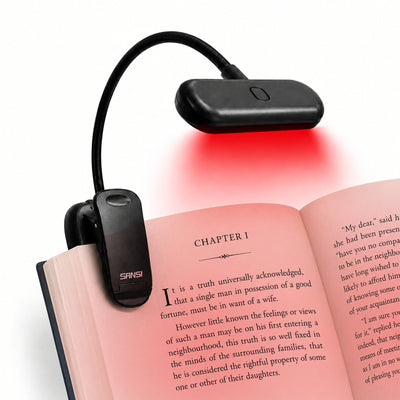 SANSI Clip-On Red Reading Light (US ONLY)