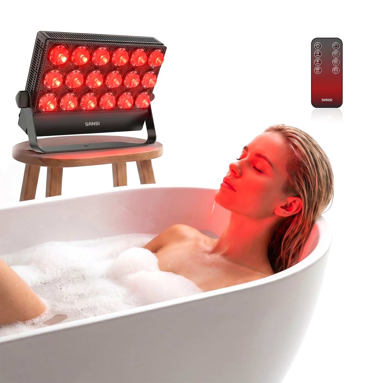 SANSI 80W Dual-Wavelength Red Light Therapy Panel (US ONLY)